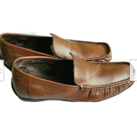 Tansmith Loafer Mens Leather Brown Full Grain 9M - Picture 6 of 9
